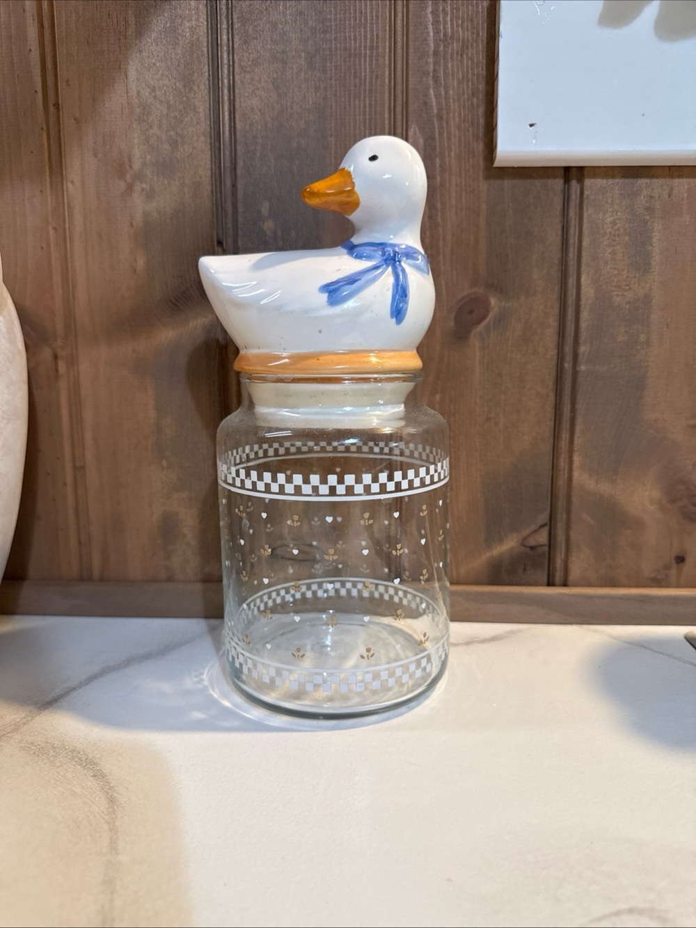 Anchor Hocking Goose Canister